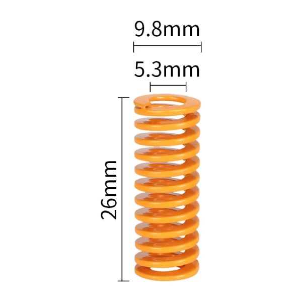 IN3D - 4pcs Yellow Leveling Spring