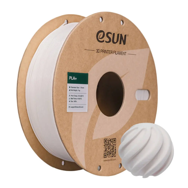 eSUN PLA+ Filament (White)