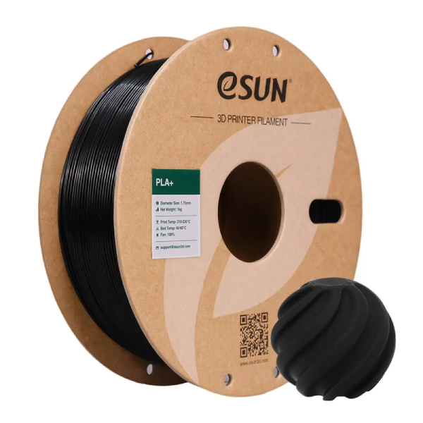 eSUN PLA+ Filament (Black)