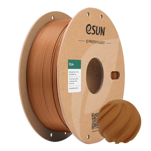 eSUN PLA+ Filament (Brown)